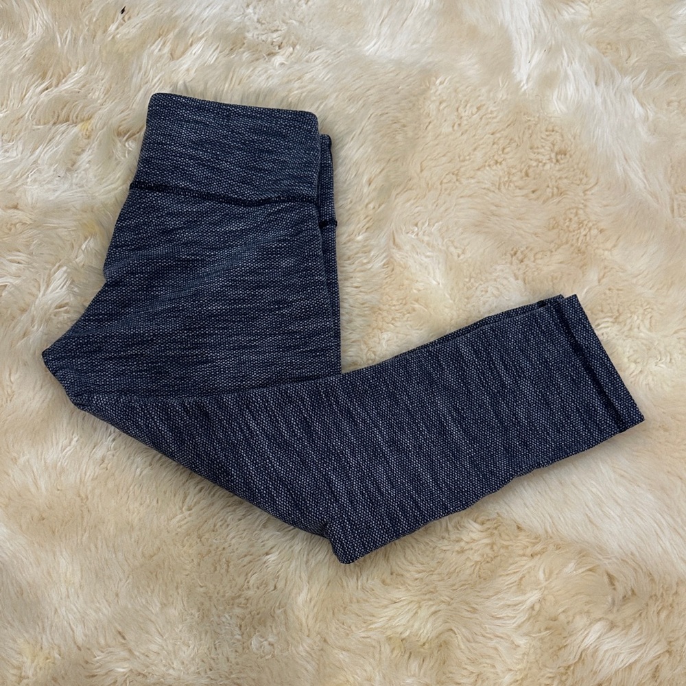 Lululemon Athletica Charcoal Heather Leggings